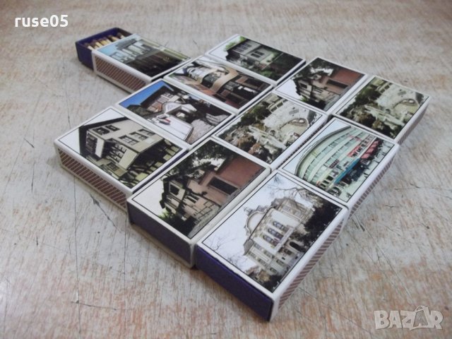 Лот от 11 бр. български кибрита "Пловдив'99", снимка 2 - Други ценни предмети - 28006838