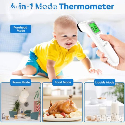 Безконтактен термометър, снимка 3 - Уреди за диагностика - 43209702