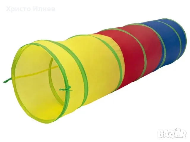 Детски Тунел за игра за деца Сгъваем Дълъг 180см с чанта за съхранение