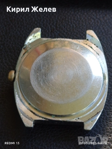 Стар механичен часовник РАКЕТА СССР за КОЛЕКЦИОНЕРИ 51042, снимка 4 - Антикварни и старинни предмети - 51503479