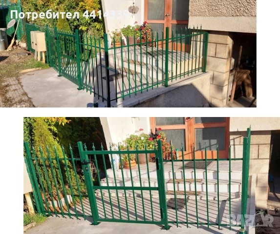 Метални оградни пана и врати, снимка 9 - Огради и мрежи - 49489727