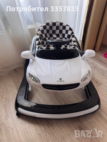 CANGAROO Проходилка CABRIO бяла