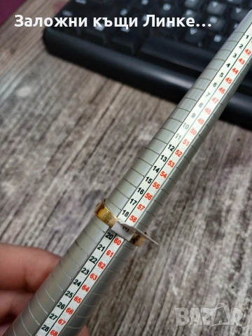 Нов Златен Пръстен 5.66гр, снимка 5 - Пръстени - 52710185