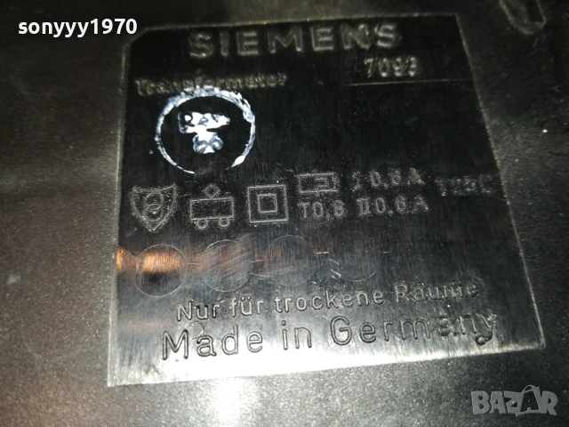 ARNOLD-N SIEMENS TRAFO 7093-MADE IN GERMANY 0110252011, снимка 11 - Друга електроника - 51912122