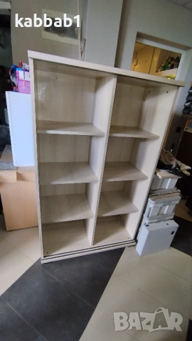 Шкаф без врати - етажерка с 6 рафта 90/46/150 избелен дъб, снимка 8 - Шкафове и рафтове - 53284370