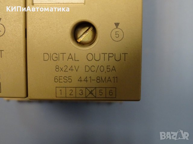 електронен модул Siemens 6ES5 441-8МА11/Siemens 6ES5 431-8MA11, снимка 6 - Резервни части за машини - 36936903