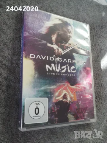 David Garrett – Music Live in Concert DVD оригинално