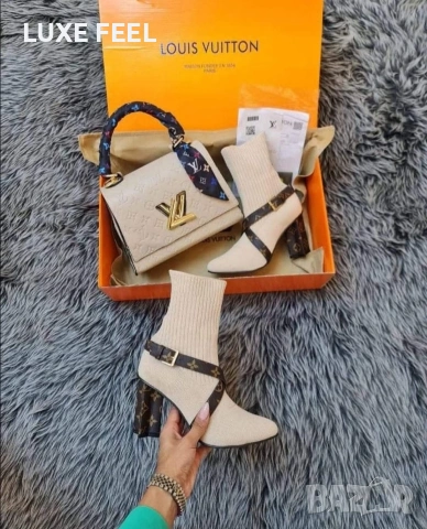 Дамски Боти Тип Чорап ⚜️Dior, снимка 2 - Дамски боти - 53025323