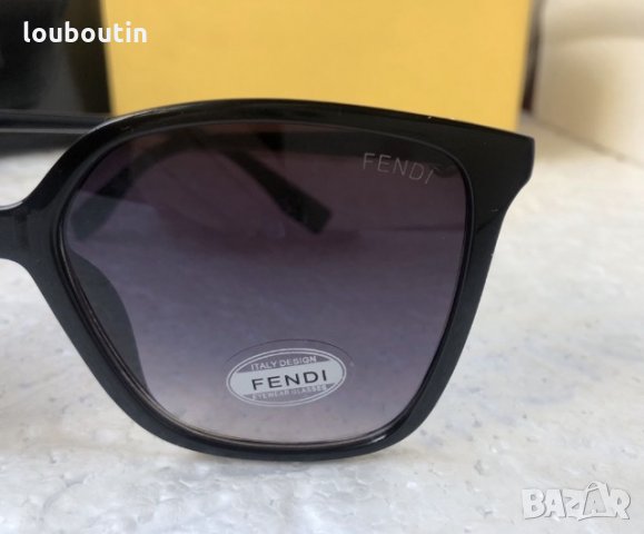 Fendi 2020 дамски  слънчеви очила с лого, снимка 9 - Слънчеви и диоптрични очила - 28386405