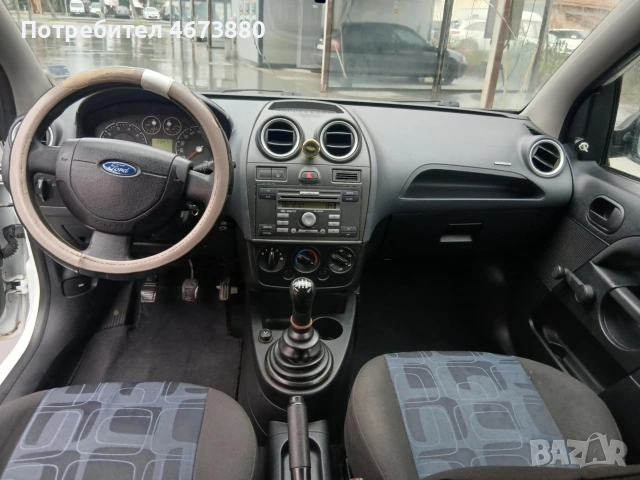 Ford Fiesta 1.3 газ бензин 75 кс 2007 гд, снимка 10 - Автомобили и джипове - 53100908