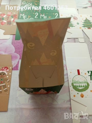 Коледен адвент календар, снимка 8 - Декорация за дома - 52025599