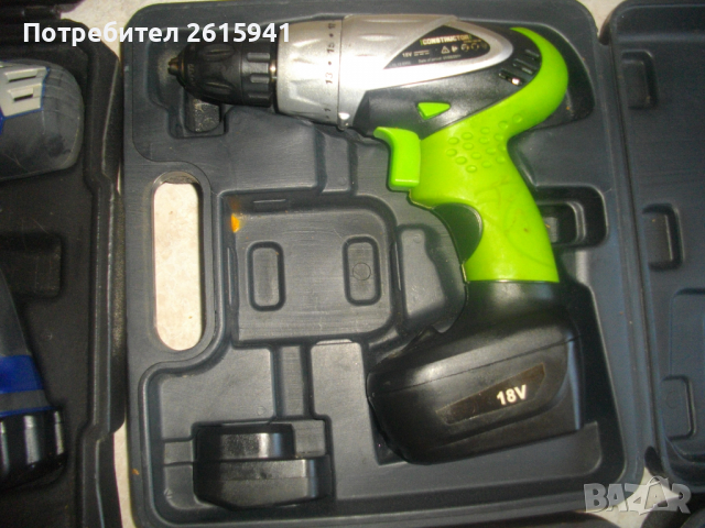 Li-ion-14,4V-18V-19,2V-Немски Винтоверт-Дрелка-18-19,2 Волта-LUX-KING KRAFT-Schwarzbach-Constructor, снимка 8 - Винтоверти - 36528180