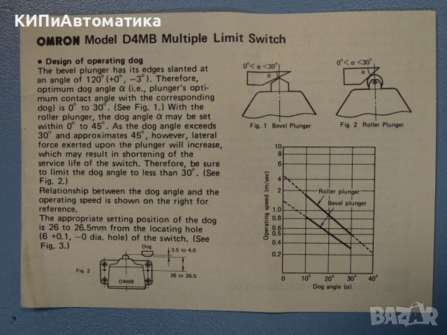 пистов изключвател Omron D4MB-641G multiple 6-position limit switch, снимка 11 - Резервни части за машини - 37660042