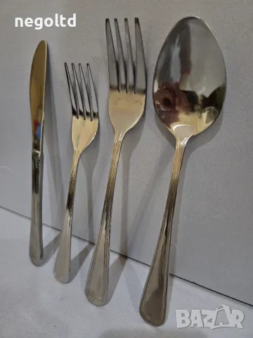 Нови качествени ПРИБОРИ ЗА ХРАНЕНЕ Неръждаема стомана 18/0, снимка 2 - Прибори за хранене, готвене и сервиране - 50208271