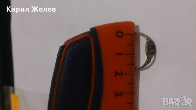 Старинен пръстен сачан над стогодишен - 59761, снимка 6 - Антикварни и старинни предмети - 28857767