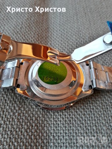 Луксозен мъжки часовник ROLEX SUBMARINER Oyster 43 mm, снимка 14 - Мъжки - 32319187