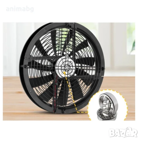 ANIMABG Охлаждащ вентилатор 12V, 250 мм 25 см, снимка 3 - Друга електроника - 50560577