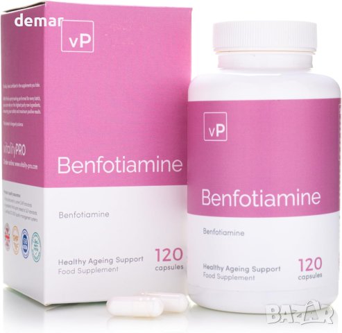 Бенфотиамин 300 mg x 120 капсули, снимка 1 - Хранителни добавки - 43575134