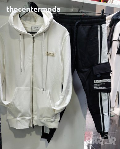 Мъжки бял суичър реплика, снимка 4 - Суичъри - 43152946