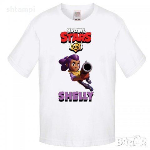 Детска тениска Shelly 3 Brawl Stars, снимка 4 - Детски тениски и потници - 32928815