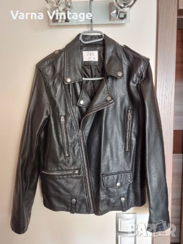 Детско кожено яке ZARA., снимка 2 - Детски якета и елеци - 43570776