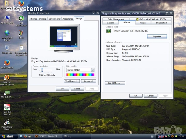 Видео карта NVidia GeForce 4 Manli MX440-8X 64MB DDR 128bit AGP, снимка 11 - Видеокарти - 34728536