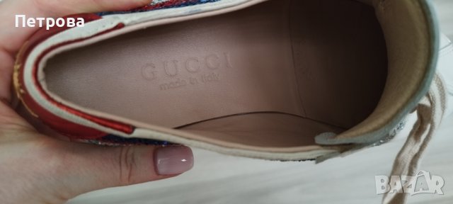 кецове Gucci, снимка 6 - Кецове - 44031196