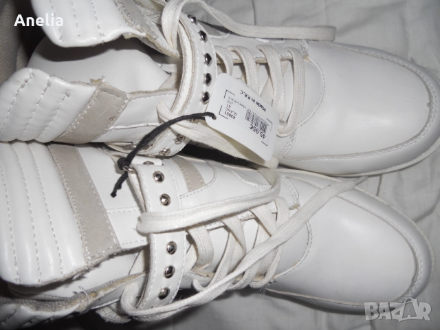Естествена КОЖА Дамски Платформи Обувки Номер 41, снимка 2 - Маратонки - 52200006