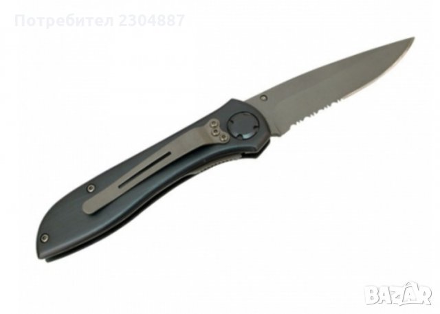 Продавам стабилен,нов,сгъваем ,джобен,изцяло метален нож., снимка 2 - Ножове - 26675890