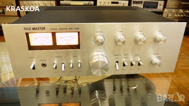 TELE-MASTER WA-7700, снимка 6 - Ресийвъри, усилватели, смесителни пултове - 27193705