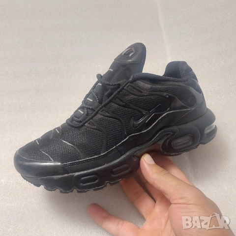 маратонки Nike Air Max Plus „Triple Black“ номер 35 , снимка 13 - Детски маратонки - 51896147