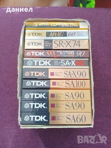 Нови запечатани аудио касети на марката TDK TUPE IV и TUPE II в безупречно състояние, снимка 1