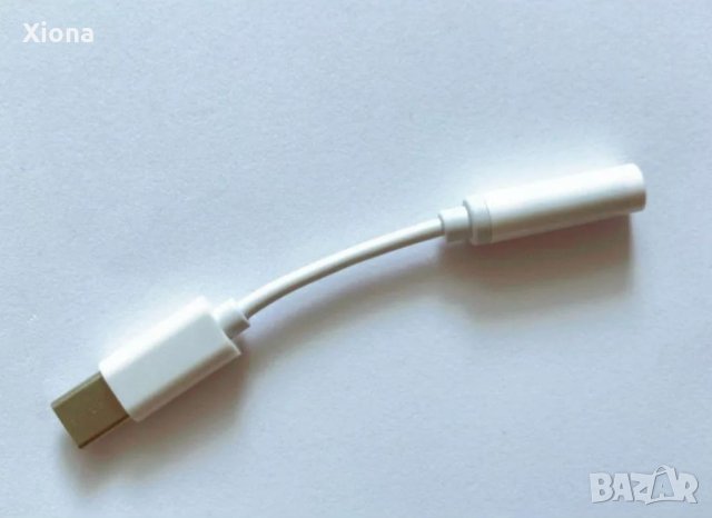 Преходник USB Type C към 3.5 мм жак за слушалки с дълга букса за Oukitel, Blackview