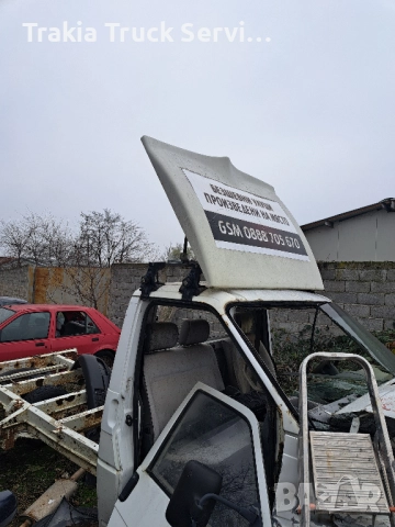 Спойлер за кабина таван бус, снимка 2 - Аксесоари и консумативи - 52659096