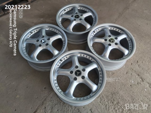 4 броя алуминиеви джанти за Mercedes Benz C-Class 17, снимка 5 - Гуми и джанти - 40832635