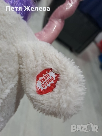 Пухкав еднорог за яздене издаващ звуци, снимка 7 - Други - 52493695