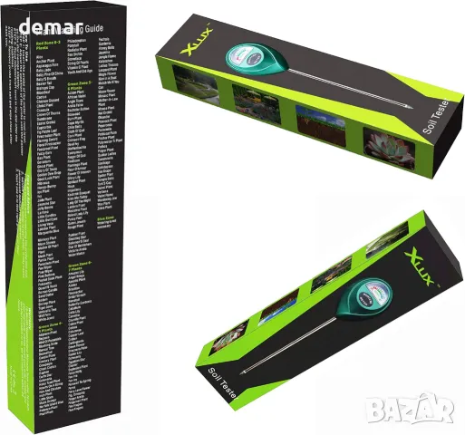 XLUX измервател на влажността на почвата, монитор за вода на растенията, не са необходими батерии, снимка 5 - Други - 49885894