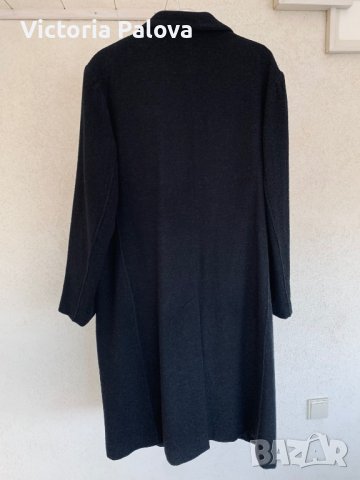 Прекрасно черно палто,80% вълна, снимка 5 - Палта, манта - 38455226