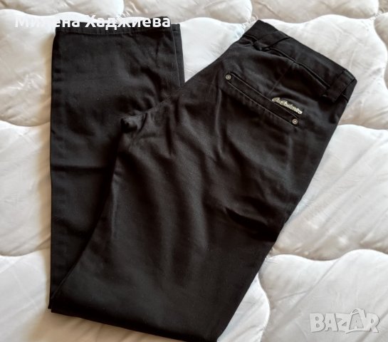 Дамски черен панталон, снимка 5 - Панталони - 35541118