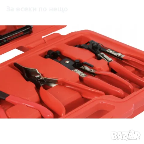 Комплект клещи за скоби за водни съединения 9 части Mar–Pol, снимка 3 - Клещи - 50360955