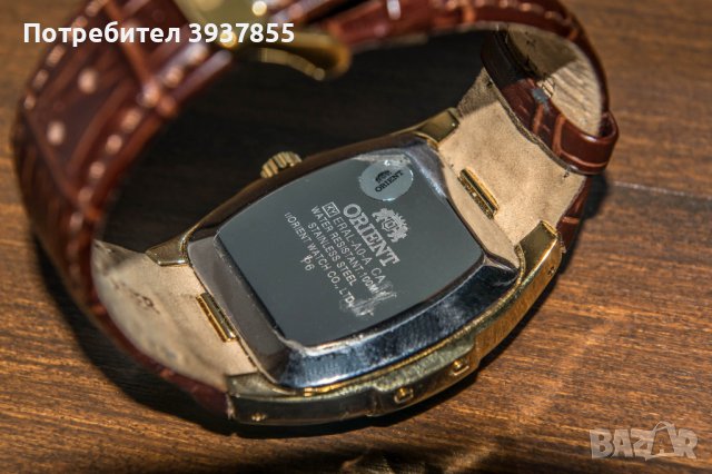 ORIENT ERAL-A0-A часовник с позлатено, 100 м под вода, механичен, снимка 2 - Мъжки - 43839629