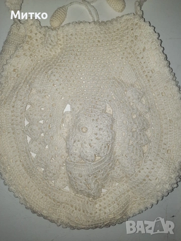 Нова чанта ръчно плетена на една кука, снимка 7 - Чанти - 53608880