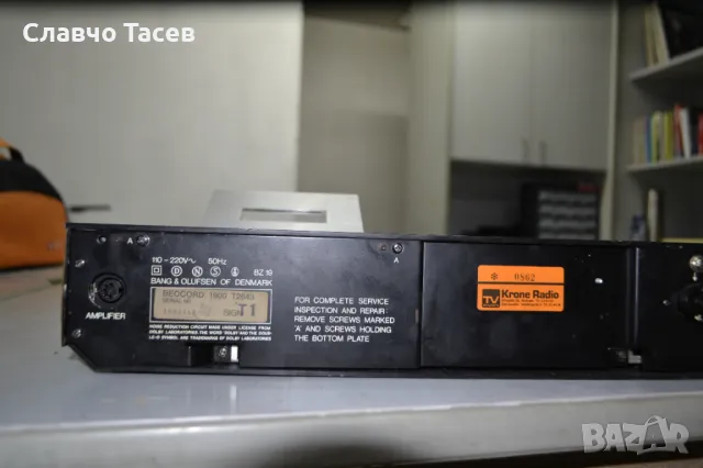 Касетен дек Bang&Olufsen of Denmark, снимка 3 - Декове - 50048150