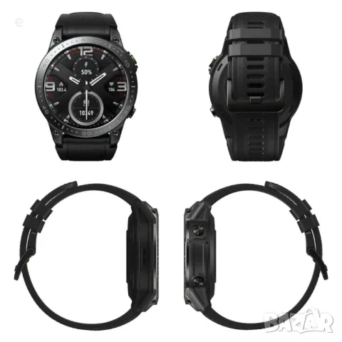 Смарт часовник Zeblaze Ares 3 Pro, AMOLED, 1.43'', Разговори,Водоустойчив ,Черен, снимка 5 - Мъжки - 47920731