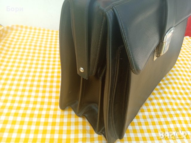 Стара чанта естествена кожа неизползвана, снимка 3 - Антикварни и старинни предмети - 36688735