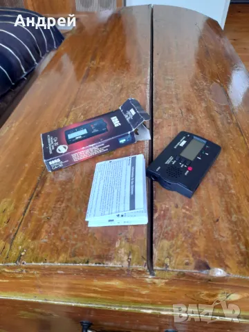 KORG Chromatic Tuner CA-30, снимка 7 - Други ценни предмети - 50095934
