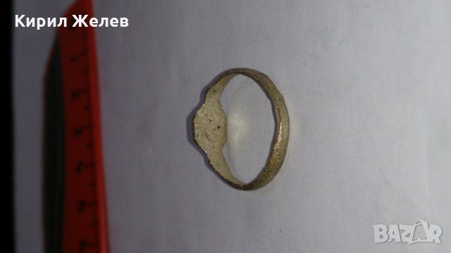 Старинен пръстен над стогодишен сачан - 59991, снимка 4 - Пръстени - 28997038