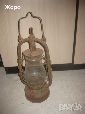 Старинен Немски газен фенер от времето на Вермахта, снимка 2 - Антикварни и старинни предмети - 27834174