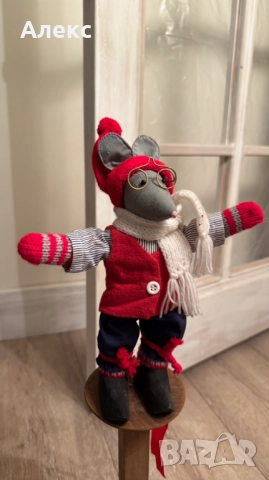 Коледно винтидж мишле– Норвегия, 1970г, снимка 4 - Колекции - 52683717