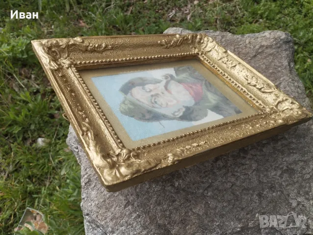 Ръчно изработен гоблен Хемингуей , снимка 4 - Гоблени - 49638854